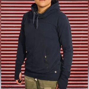 Cowl Neck British Design Hoodie Sweatshirt (330019)